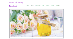 Desktop Screenshot of easy-aromatherapy-recipes.com